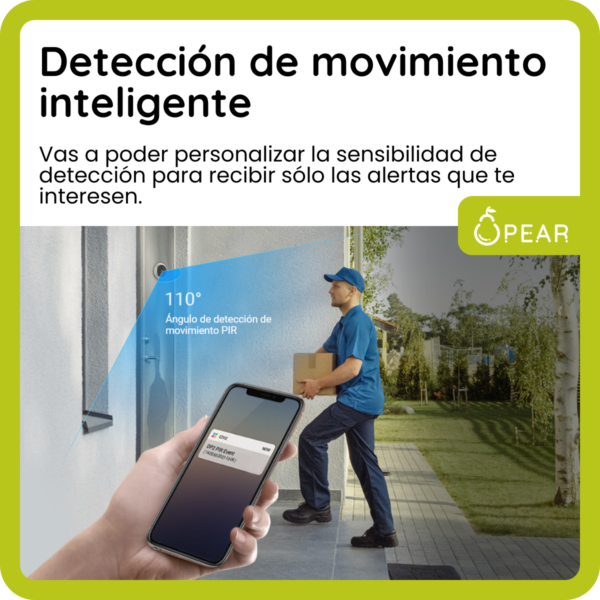 Video Portero A Color Ezviz Dp2 Con Mirilla 1080p