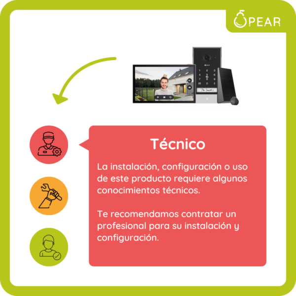 Video Portero Eléctrico Ezviz Hp7 Camara 2k Inteligente Wifi