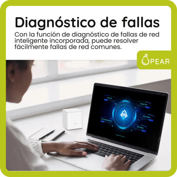 Router Mesh Wifi Tenda Ex3 Pack 3 Nodos 2,4ghz 5ghz