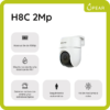 Cámara De Seguridad Wifi Domo Color Full Hd Ezviz H8c 2mp 1080 Vista 360 Color Blanco