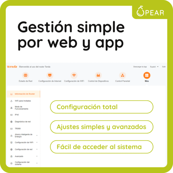 Router Wifi Tenda F6 300mbps 2,4ghz Inalámbrico Internet