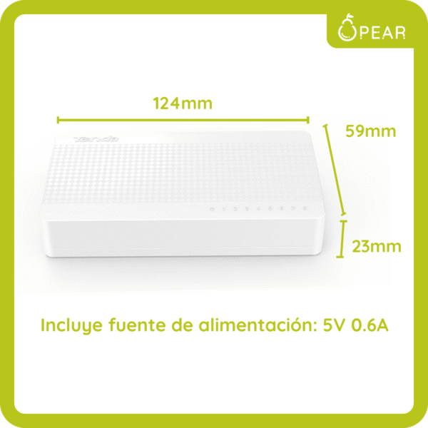 Switch Tenda S108 8 Puertos 100mbps Ethernet