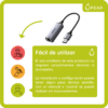 Adaptador De Red Ethernet Ugreen Usb A Rj45
