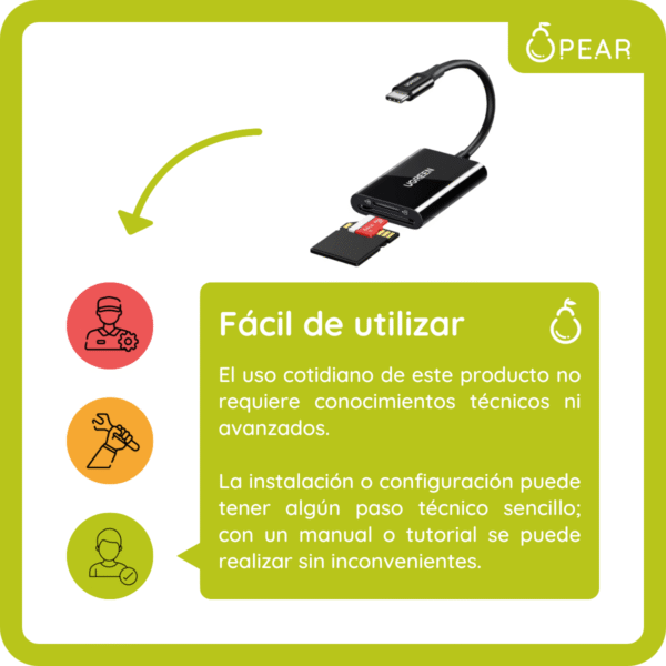 Lector De Tarjetas Sd Y Micro Sd Ugreen Ficha Usb C Windows