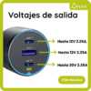 Cargador Auto Ugreen Usb A Usb C Carga Rápida 75w 3 Puertos