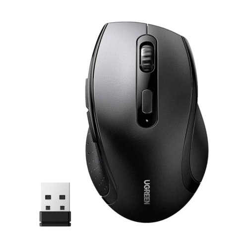 Mouse Ugreen Inalámbrico Bluetooth Ergonomico Receptor Usb C