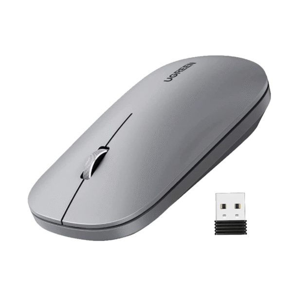 Mouse Ugreen Ultrafino Inalámbrico Usb C Click Silencioso