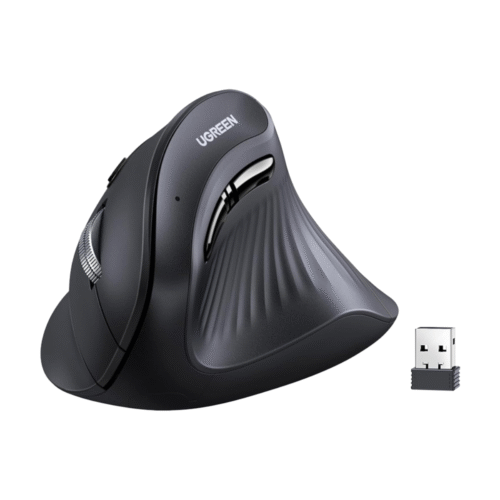 Mouse Ugreen Vertical Receptor Usb C Click Silencioso