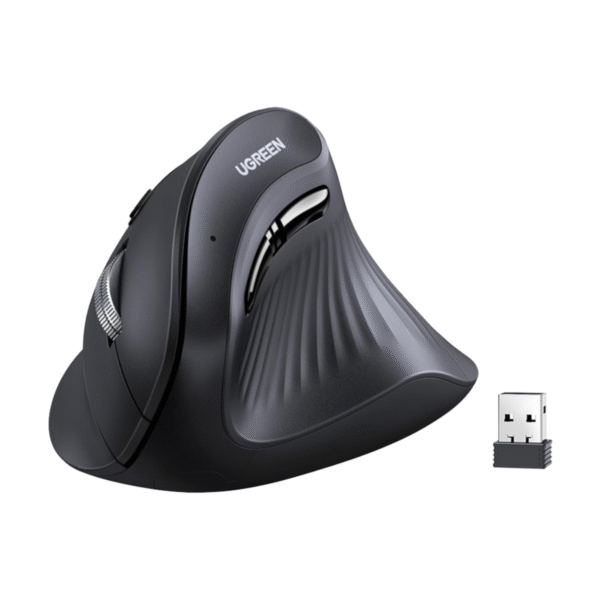 Mouse Ugreen Vertical Receptor Usb C Click Silencioso