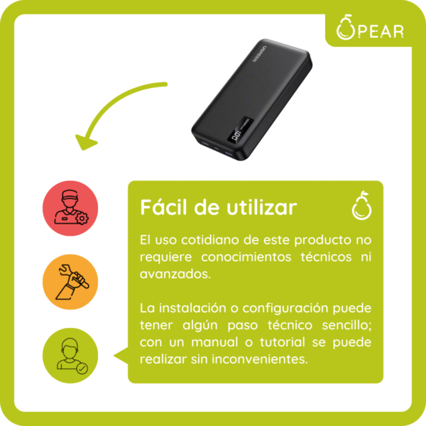 Power Bank Ugreen 20w Usb C Usb A Carga Rápida