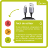 Cable Carga Rápida Ugreen Usb Tipo A a Tipo C 100w