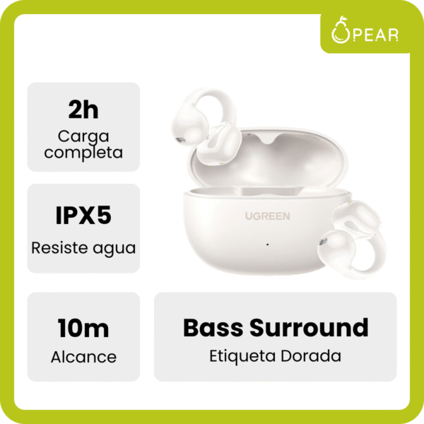 Auriculares Ugreen Bluetooth Inalámbricos In Ear Clip